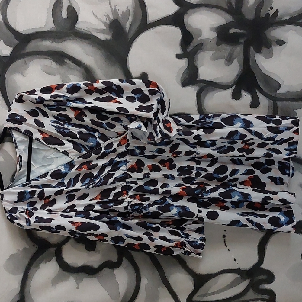 shein curve multicolor dress